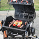 Illustration for article titled Small Block Chevy Grill Burns Meat, Not Mustangs